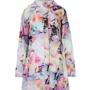 Ted Baker London Electric Daydream Parka Raincoat